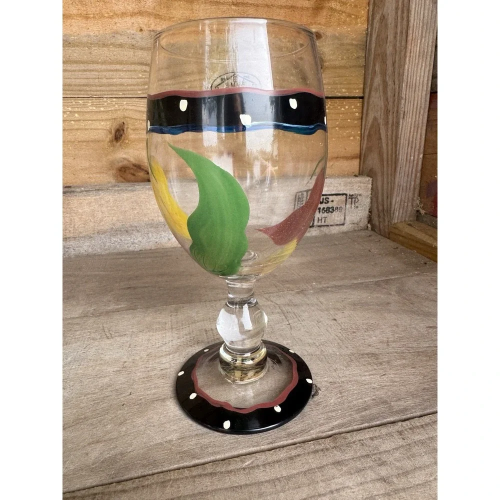 Vintage‎ Home Essentials And Beyond Chili Peeper Glasses- NEW Fiesta Wear